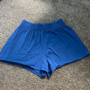 blue target shorts